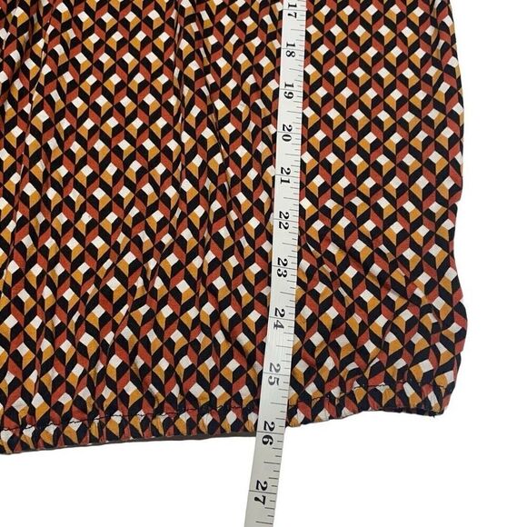 MICHAEL Retro Print Billowed Top - Picture 5 of 6